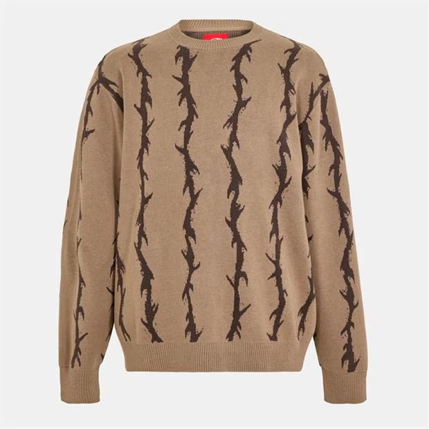 Vans Skate Thorn Crew Sweater Walnut Sweatshirt Unisex Adults