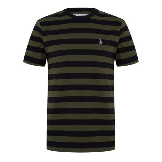Original Penguin Stripe Logo T-shirt