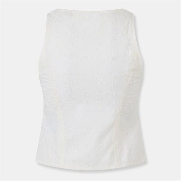 Jack Wills Broderie Corset Top
