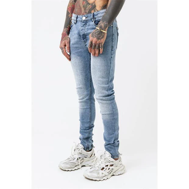 Good For Nothing Skinny Jean Faded Blue