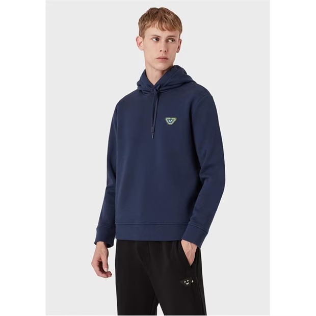 Emporio Armani Log Patch Hoodie