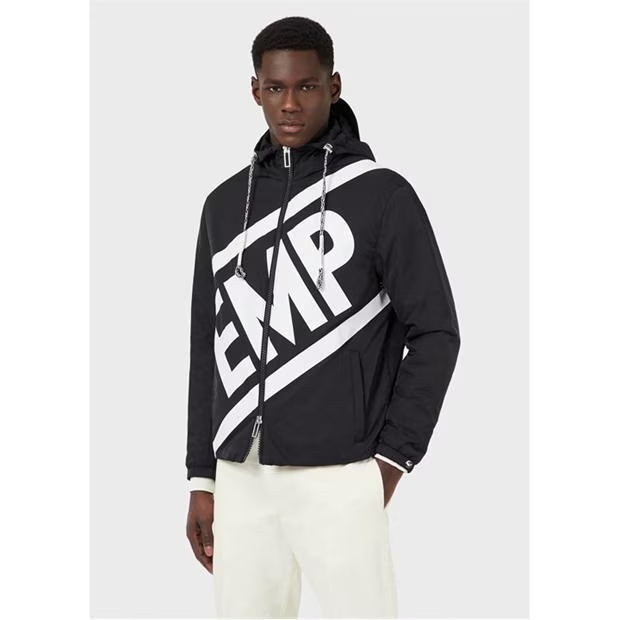 Emporio Armani Logo Zip Hoodie