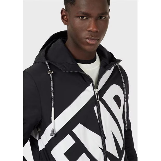 Emporio Armani Logo Zip Hoodie