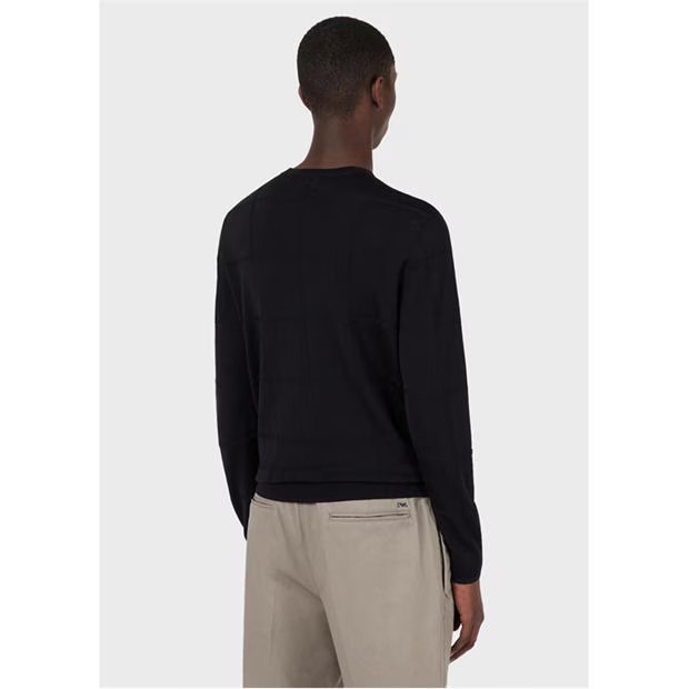 Emporio Armani Crew Neck Knit Jumper