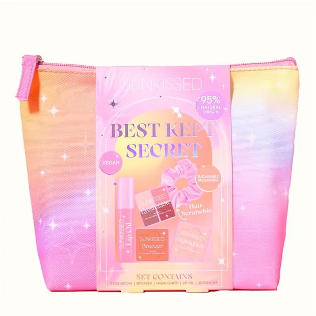 Be You Sunkissed Best Kept Secret Cosmetic Bag Set