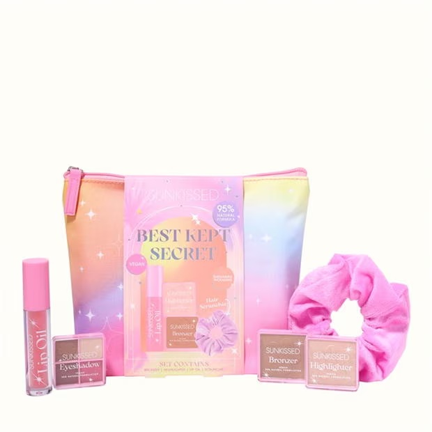 Be You Sunkissed Best Kept Secret Cosmetic Bag Set
