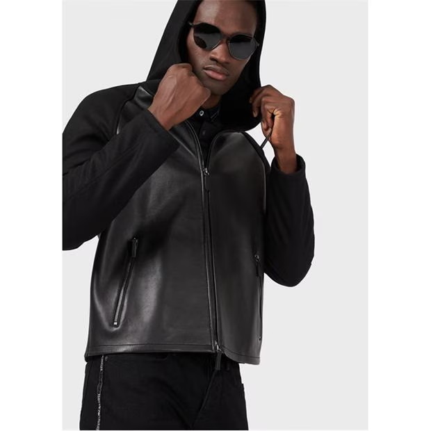 Emporio Armani Leather Jacket