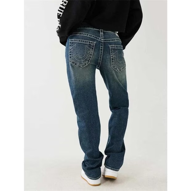 True Religion Washed Relaxed Jeans Womens