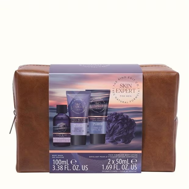 Be You Kind Edit Mens Face and Body Travellers Bag