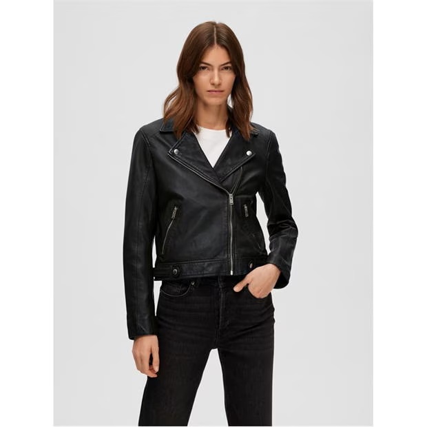 Selected Femme Katie Leather Jacket