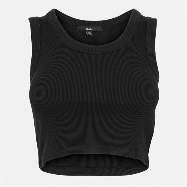 Vans Drew Rib Tank Ave Black Vest Womens