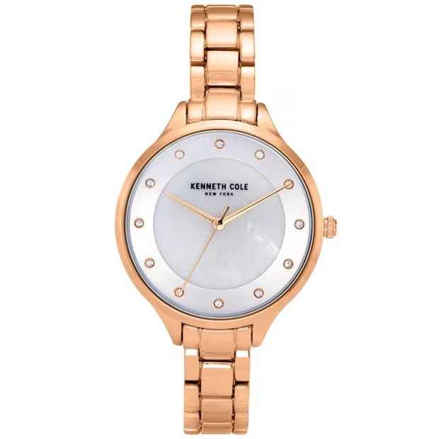 Kenneth Cole York Dress Grey Fashion Analogue Quartz Watch