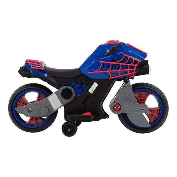 Huffy Spiderman Battery Ride-On Motorbike