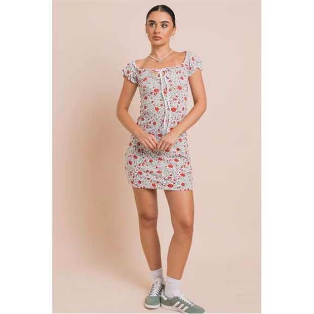 Daisy Street Daisy Ditsy Mini Dress
