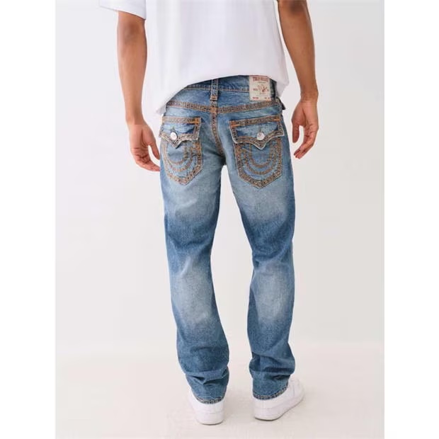 True Religion Super Q Straight Leg Jeans