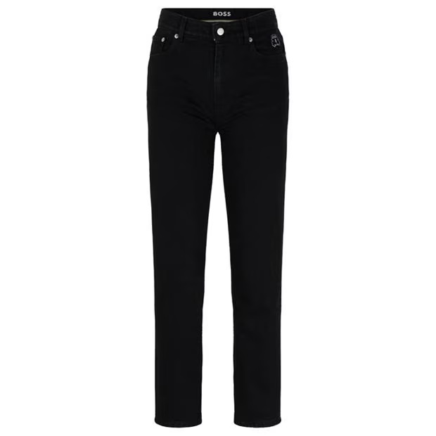 Boss Straight Cropped Jeans