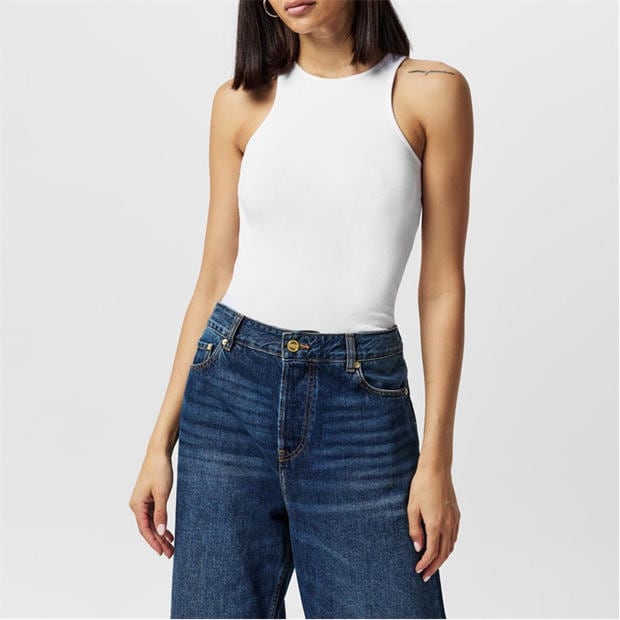French Connection Rassia Rib Tank Top