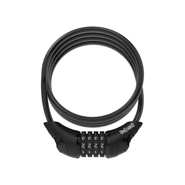 OnGuard Neon Combo Coil Cable Locks