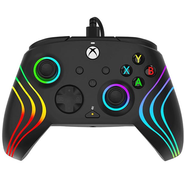 PDP Afterglow Wave Wired Xbox Controller - Black