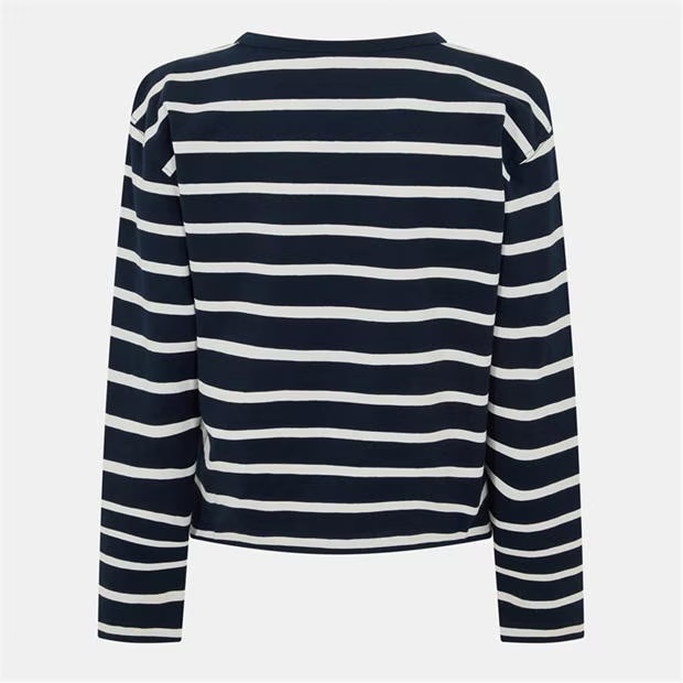 French Connection Rallie Stripe Long Sleeve T-Shirt