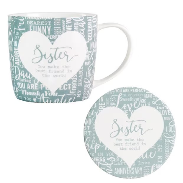 Said With Sentiment 7155 - Sister Mug & Coaster