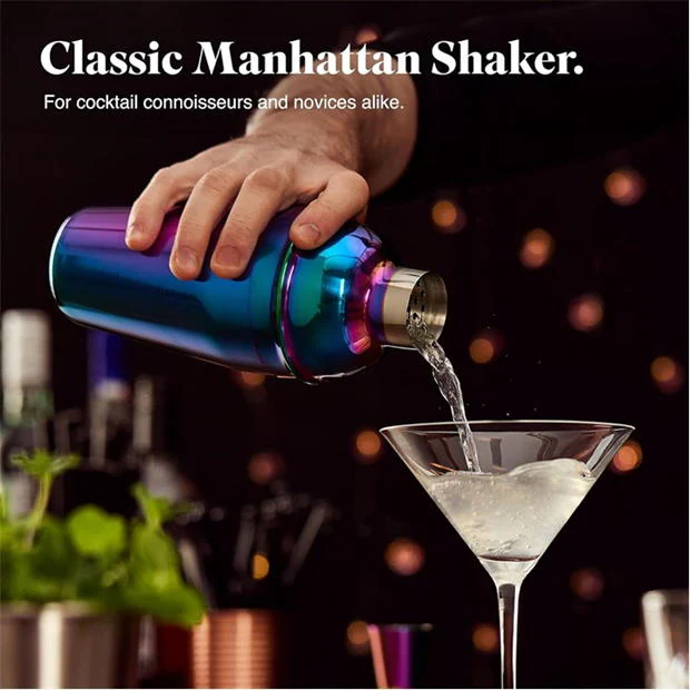 VonShef VonShef Manhattan Cocktail Shaker Set 5pc Set