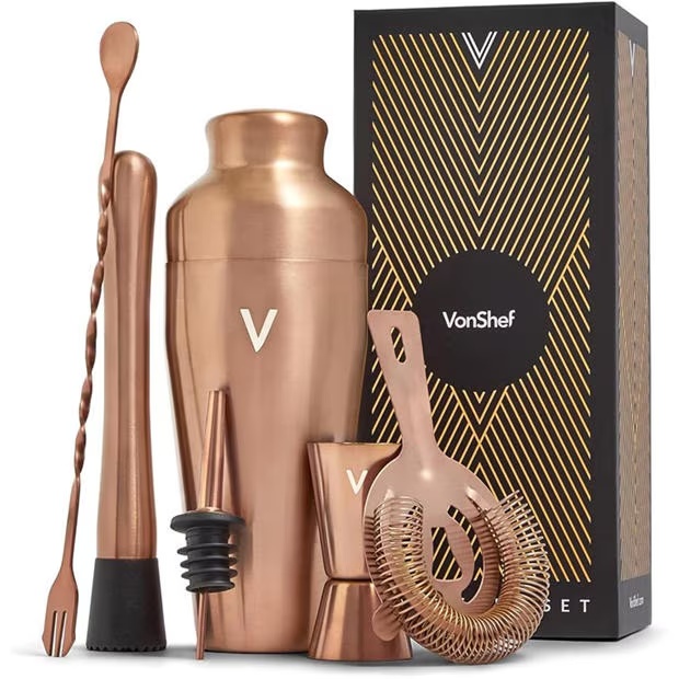 VonShef VonShef Cocktail Shaker Set 6pc Set