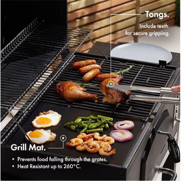 VonHaus VonHaus - 20pc BBQ Tool Set with Nylon Case