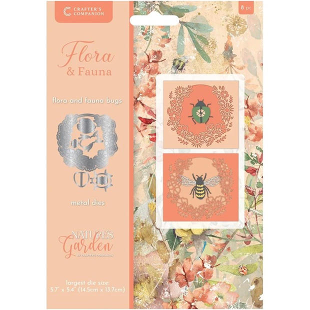 Crafters Companion Flora & Fauna Bugs Metal Die