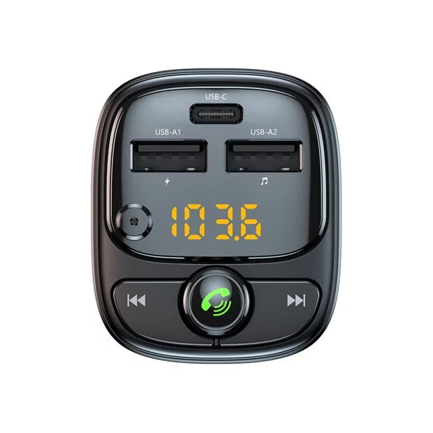 Groov-e Car FM Transmitter BT Handsfree - Black