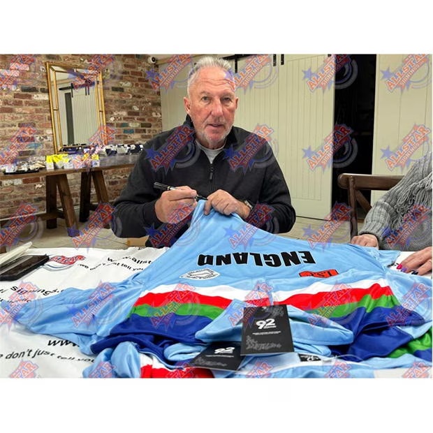 AllStarSignings Ltd Ian Botham signed & framed England cricket shirt