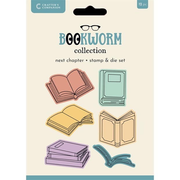 Crafters Companion Next Chapter Stamp & Die Set