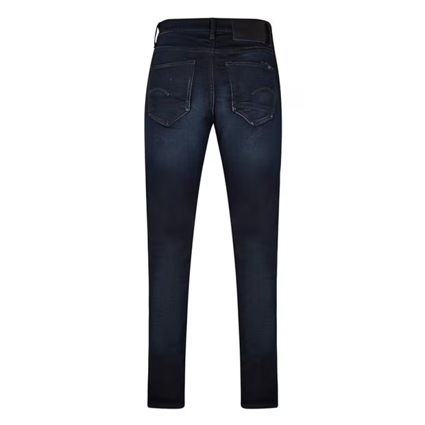 G Star Extra Slim Fit Jeans in Blue-Black Stretch Denim
