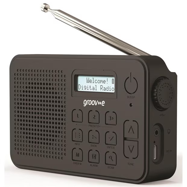Groov-e Groov-e Madrid Rechargeable DAB Radio