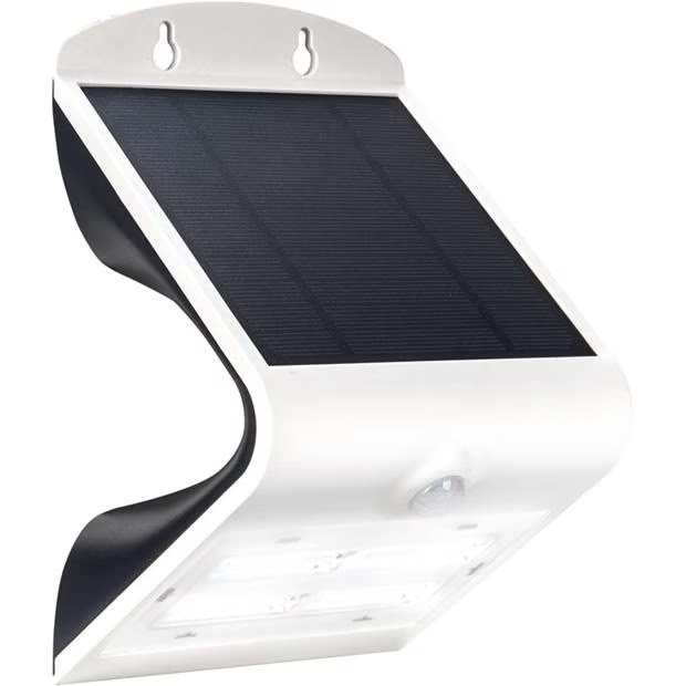 Luceco Luceco Solar Guardian Angled Wall Light With PIR