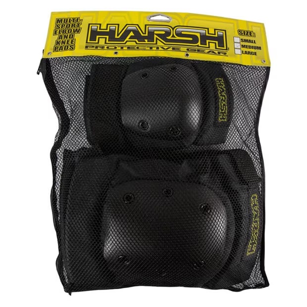 Harsh Protective HARSH PRO PARK KNEE & ELBOW SKATE PROTECTION SET