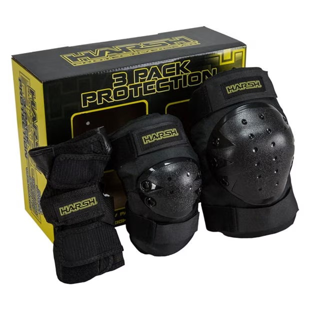 Harsh Protective HARSH 3 PACK COMBO SKATE / BOARD PROTECTION SET