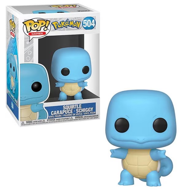 FUNKO Games: Pokemon- Squirtle- EMEA