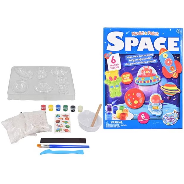 Kandytoys Kids Paint Your Own Galaxy Rock Craft Kit