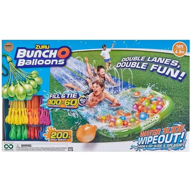 Zuru Bunch O Balloons Double Lane Water Slide