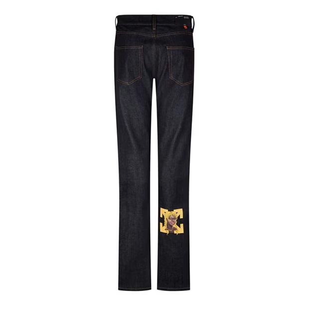 OFF WHITE X Theophilus London Bebey Selvedge Jeans
