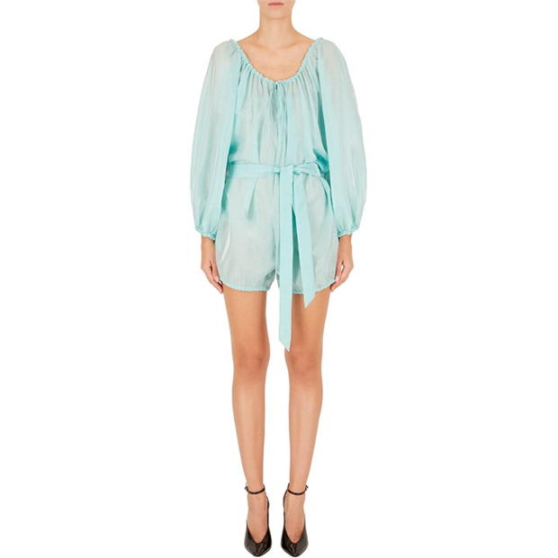 EMPORIO ARMANI Tie Playsuit