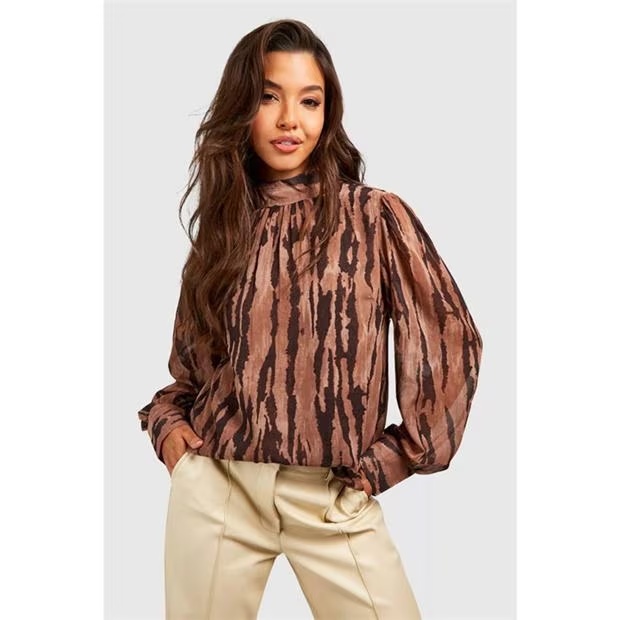 Influence High Nek Blouse Ld99