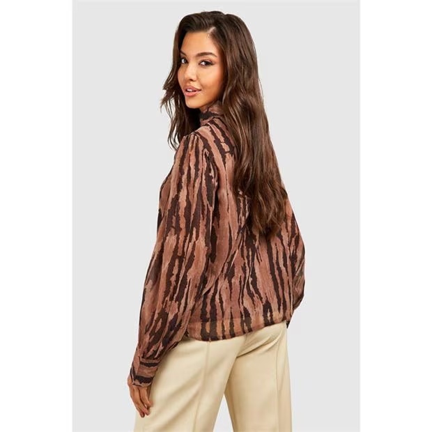 Influence High Nek Blouse Ld99
