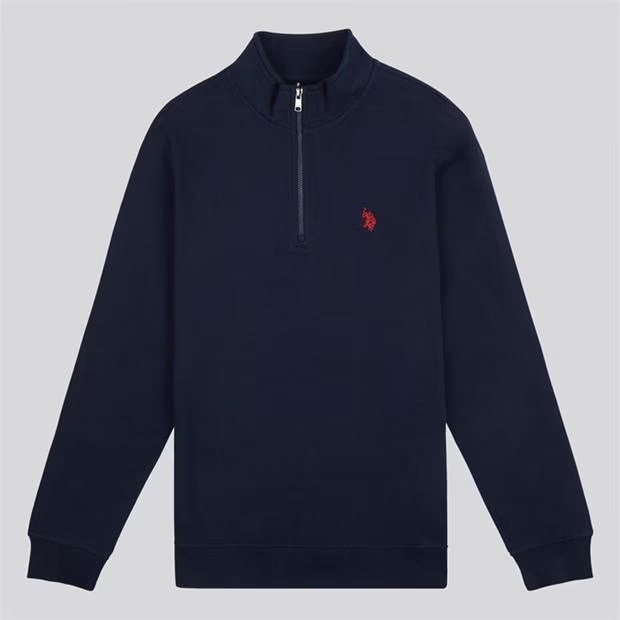 US Polo Assn Polo Assn DHM Quarter Zip Sweatshirt