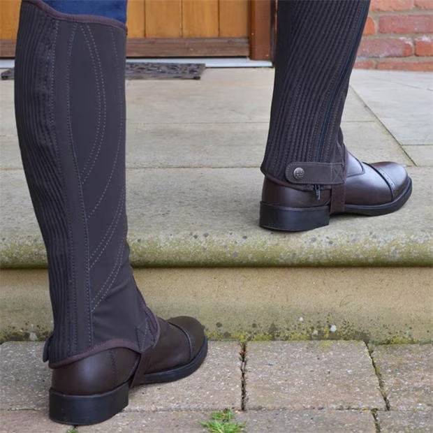 HY Equestrian Synt Nbck Chps 99