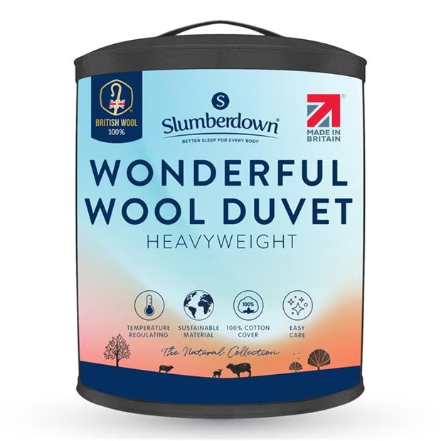 Slumberdown Wonderful Wool 550gsm Heavy Duvets