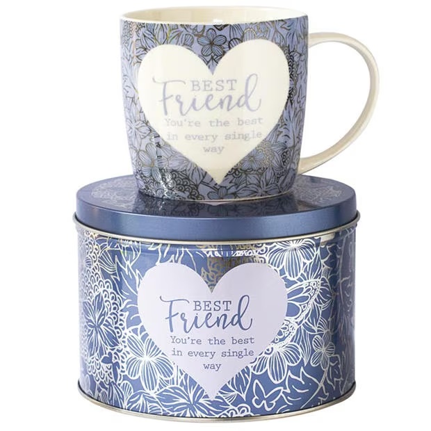 Said With Sentiment 7051 - Best Friend Mug in Tin