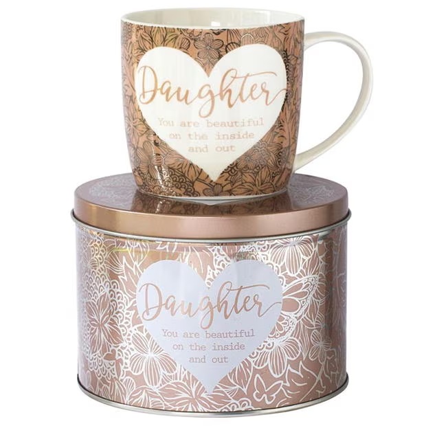 Said With Sentiment 7052 - Daughter Mug in Tin