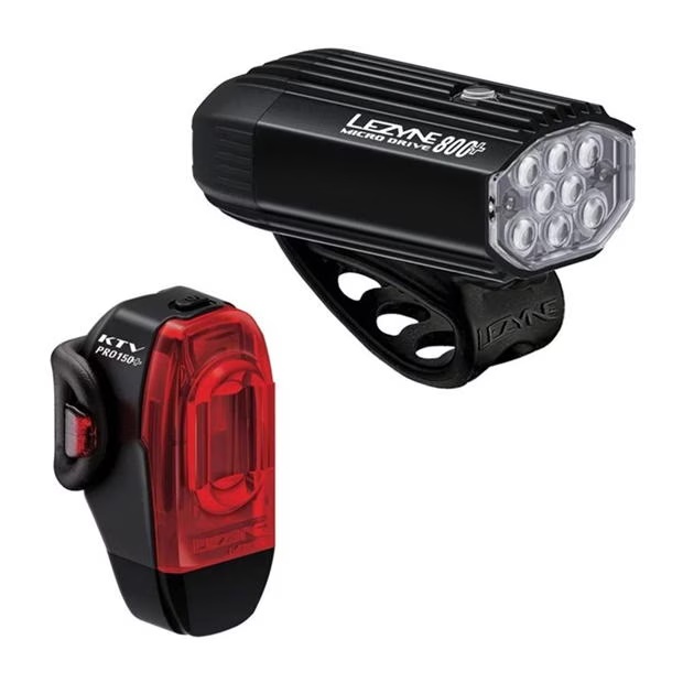 Lezyne Micro Drive 800+ / KTVPro+ Pair